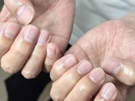 メンズネイル☆ケア￥4400