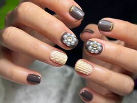 【人気定額】ニットネイル