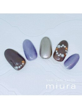 ネイルケアサロン ミウラ 井の頭通り店(miura)/2月定額アート