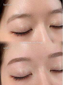 マユー 恵比寿店(MaYou)/ゆるアーチ眉/間引き/眉メイク