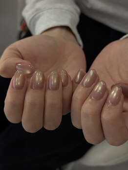 ラヴィ(Lavie)の写真/フォルムを意識した飽きの来ない、上質な上品ネイルをあなたに☆見るたびテンションが上がる指先へ♪