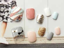 オリビア ネイル(OLIVIA NAIL)/秋先取り♪フットネイル￥8150
