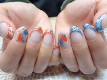 アミュリー ネイル アトリエ(Amury nail atelier)/デザインフレンチネイル♪