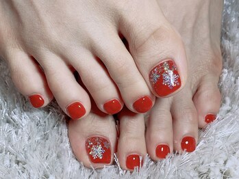 ベアトリーチェ 新宿西口(Beatrice)/雪の結晶ネイル