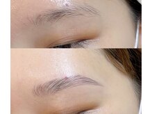 ラニブロウ(Lani brow)/眉毛の毛並みが下がっている方へ