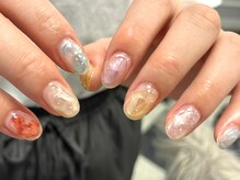 ミュー 蒲田(mue)/水彩ネイル