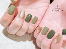 ワールド ビューティ ヴィヴァルト 宝塚店(WORLD BEAUTY VIVALTO)/秋ネイル/ワンカラー