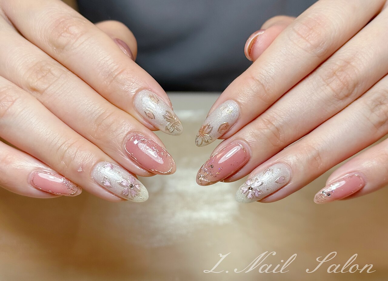 [超美品] CHANEL &DIOR &Shiro &OPI ネイルセット フォト｜ゼットネイル(Z.Nail)｜ホットペッパービューティー
