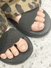 【フット:2色選べる！オフ代別途】マグネットネイル￥10,500