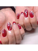 シュシュ ルージュ(chouchouRouge)/ビジューネイル