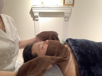 アンドグレイスプラス 恵比寿(&Grace+)/メンズ毛穴STEP7