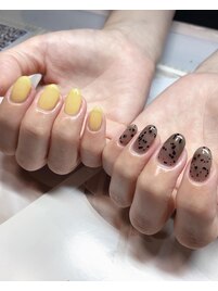 イエローとブラック