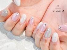 ワールド ビューティ ヴィヴァルト 宝塚店(WORLD BEAUTY VIVALTO)/シェルネイル/上品ネイル