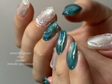 ルカ 原宿(lux)/ぷっくり夏ネイル