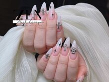 ゼン ネイル デザイン 池袋(ZEN NAIL DESIGN)/長さだしやり放題×つけ放題