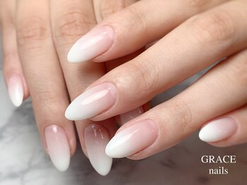 グレース ネイルズ(GRACE nails)/ホワイトグラデーション