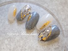 ネイルサロン ブランシュール(Nail Salon Blancheur)/ストーン風ニュアンス