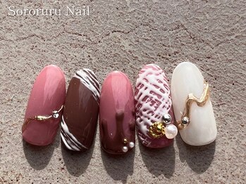 ストロベリーチョコネイル