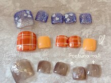 フォルトゥーナ 神田(Fortuna)/流行りのフットデザインネイル