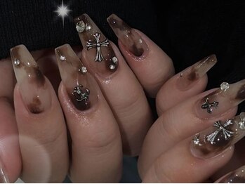 マーブルクロムビジュー