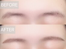 アルボーテ ルジェ 芦屋(Art BeAute' ROUGET)/可愛らしい平行アーチ眉