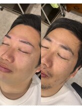 バーバーミキ 塚本(BARBER MIKI)/眉ワックス/顔剃り