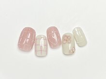 ユノ フィオーレ(Juno fiore)/やわらかチェックネイル