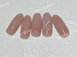 ベイビーブーマーリボンネイル