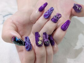 【スカルプ】ギャルネイル