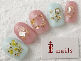 押し花ブーケシェル　11500円