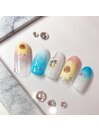 向日葵ネイル8980円