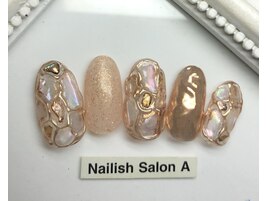 ミラータイルネイル