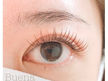 アイラッシュアンドネイルサロン ブエナ(Eyelash＆Nail Salon Buena)/フラットラッシュ　ブラウン