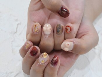 ネイルサロン アトリエ エフ(atelier efu)/【ミキ担当】ニュアンスネイル