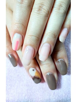 ロジェアムール/アート2本とワンカラー