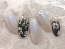 ビューティーネイルサロン クリアーズ(Clears)/小花アート