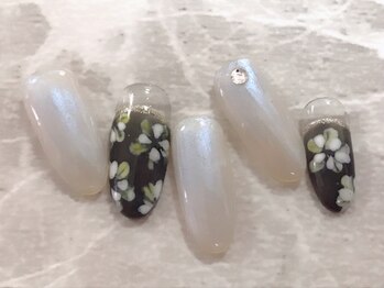 ビューティーネイルサロン クリアーズ(Clears)/小花アート