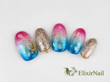 エリクサーネイル 神田(Elixir Nail)/やり放題/クーポン使用