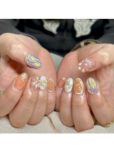 ソラール(SOLAR)/成人式ネイル