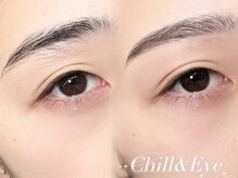 チルアンドアイ 千葉駅前店(Chill&Eye)/美眉スタイリング/BeforeAfter