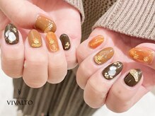 ワールド ビューティ ヴィヴァルト 宝塚店(WORLD BEAUTY VIVALTO)/秋ネイル/マグネット