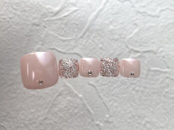 ペルルネイル(perle nail)/フットデザイン ミラー