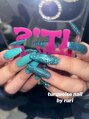 ネイルアバンス 泉大津店(Nail AVANCE.) 派手目な色が大好きです♪シンプルでも存在感◎