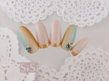 シシ(SiSi)/大人色タイダイ＆ビジュー