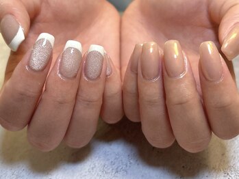 バニーユーネイル(Bunny U nail)/●フレンチ+ ¥ 660