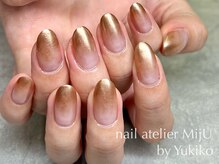 ネイル アトリエ ミジュ(nail atelier MijU)/パールグラデーション
