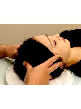 ヘッドスパで癒されたい