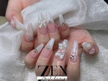 ゼン ネイル デザイン 池袋(ZEN NAIL DESIGN)/* 長 さだしやり放題×つけ放題