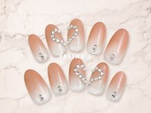 ファストネイル 札幌駅前店(FAST NAIL)/ハート/グラデーション【11744】