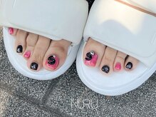 ヌル ネイル 新宿(NURU NAIL)/夏/個性派/マグ/立体アート